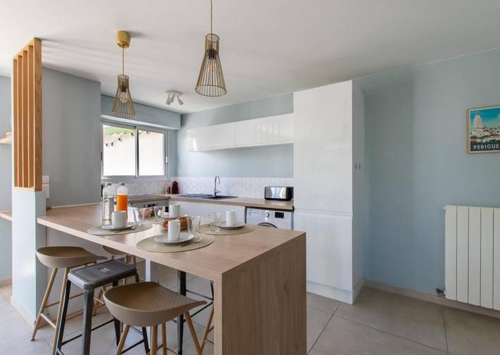 Villa pour 5 personnes, avec terrasse, animaux acceptés à La Grande-Motte - 4