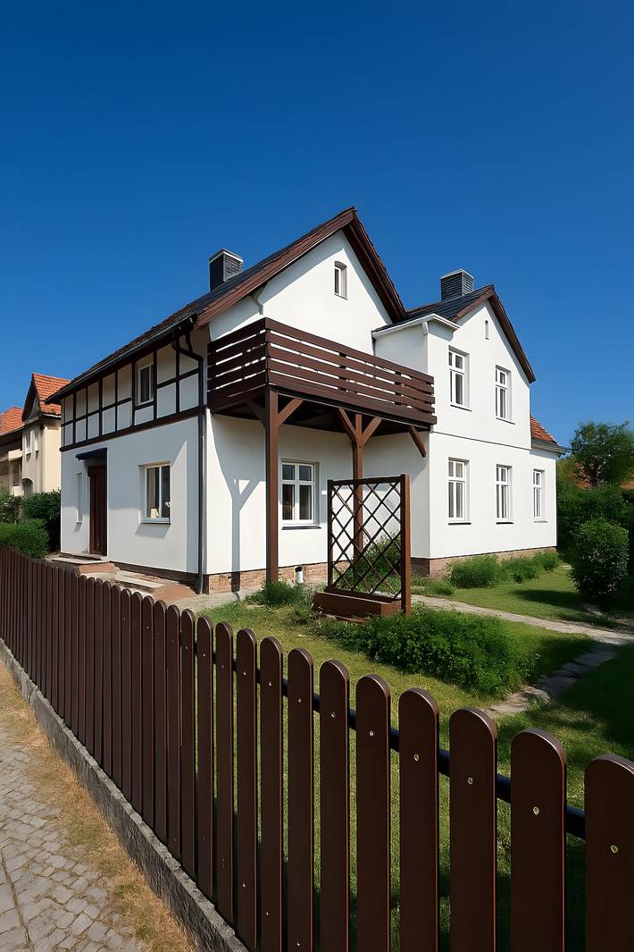 Ferienwohnung für 8 Personen, mit Balkon in Blankenburg