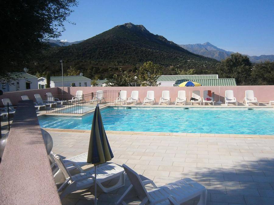 Parc Résidentiel La Listra - Mobile home 6 persons - Comfort 4 Rooms 6 people Air-conditioned + Tv in Losari, Belgodère