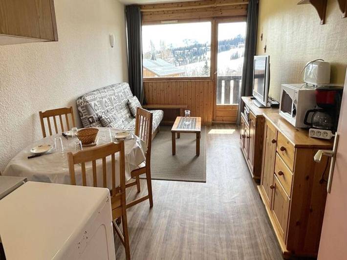 Location de vacances pour 4 personnes, avec balcon, adapté aux familles à Les Saisies