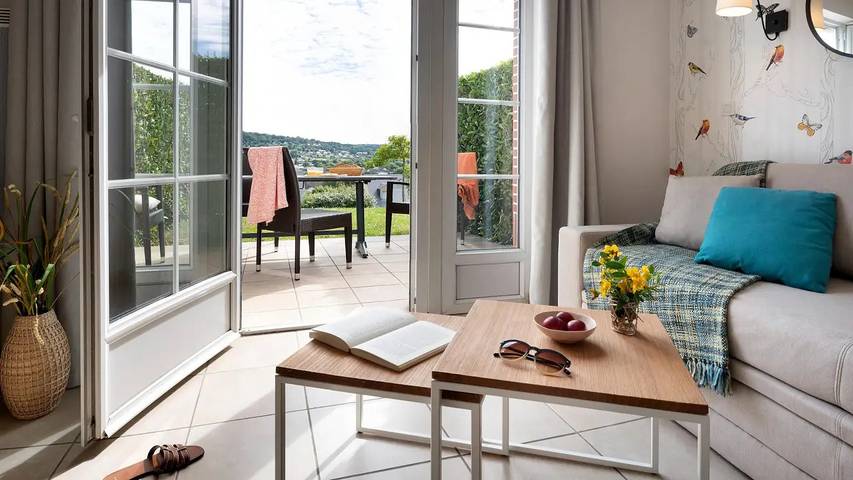 Vakantiehuis voor 5 personen, with sauna and terras as well as zwembad in Houlgate