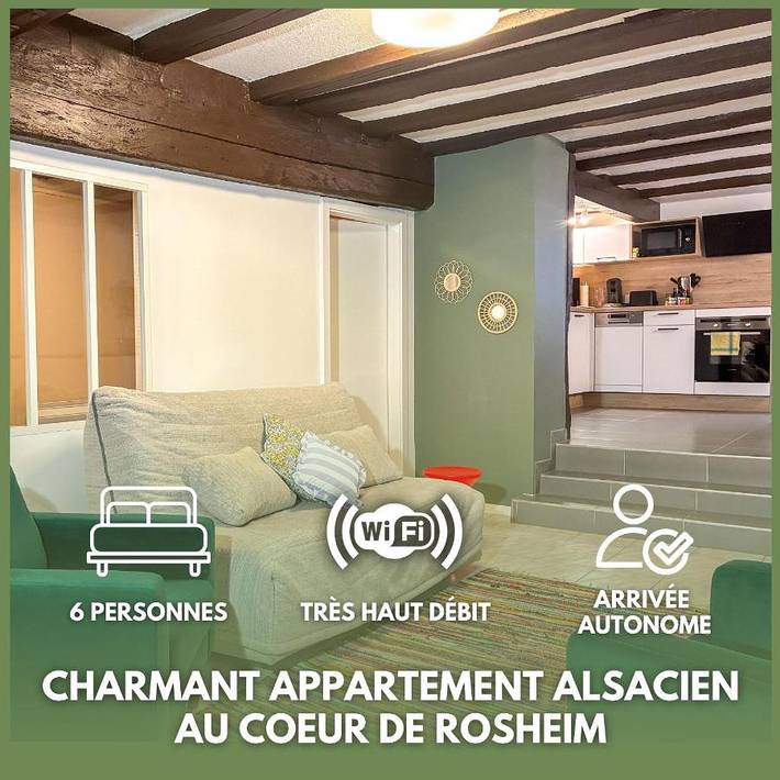 Appartement de vacances pour 6 personnes
