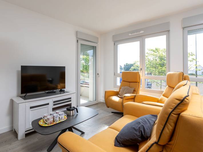 Ferienwohnung für 4 Personen, mit Balkon und Garten in Cancale - 2