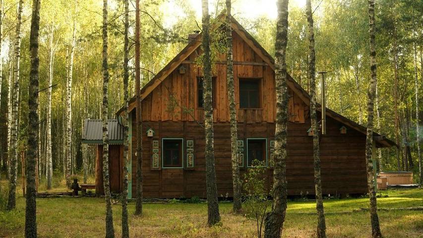 Dom wakacyjny dla 18 osób, z sauna i ogród oraz widok, zwierzęta dozwolone w Białowieski Park Narodowy