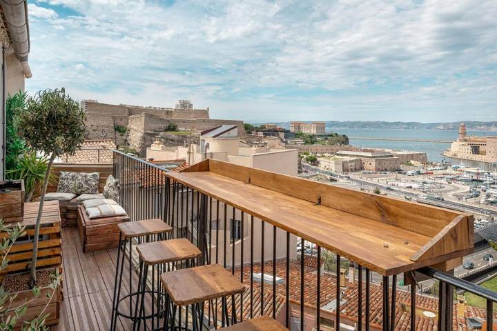Gîte pour 4 personnes, avec vue et terrasse dans Abbaye Saint Victor De Marseille - 2