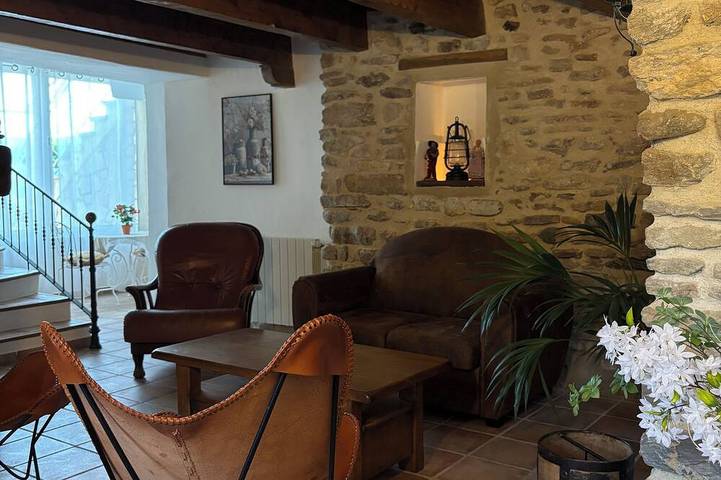 Gîte pour 10 personnes, avec jardin à Saint-Marcellin-lès-Vaison - 4