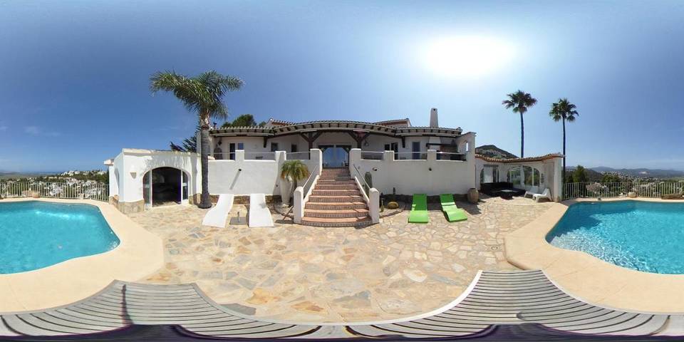 Gîte pour 2 personnes, avec piscine ainsi que jardin et vue, animaux acceptés dans Région de Valencia - 4