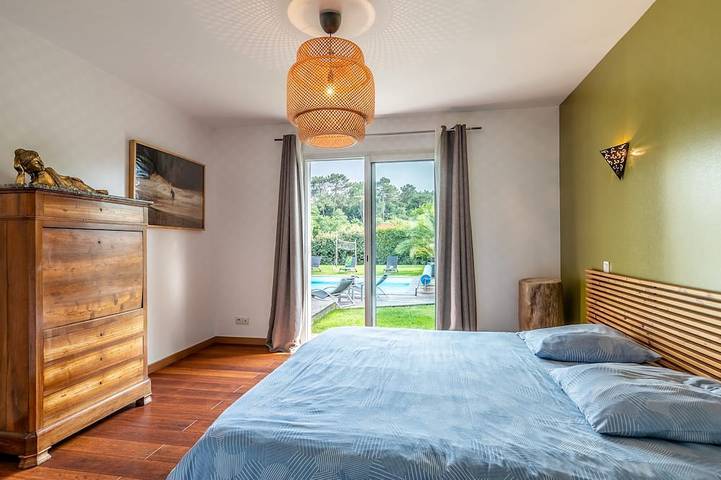 Location de vacances pour 10 personnes, avec balcon et jardin à Tarnos - 4