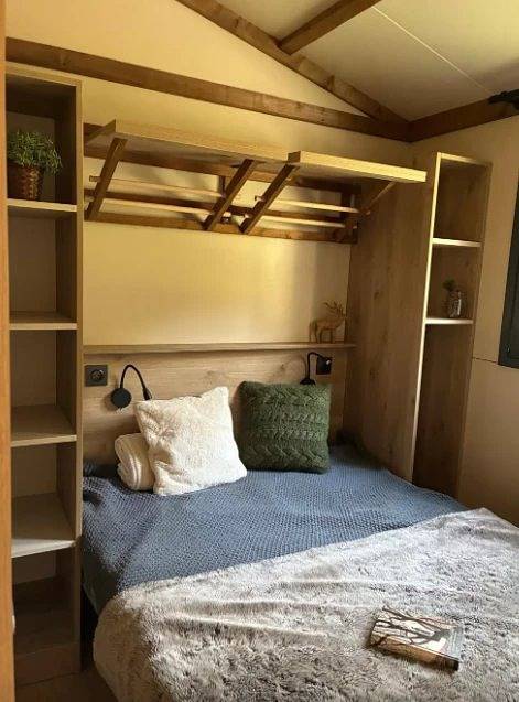 Zecamping 3* toboggans dog friendly locatif 36m2 5 pers in Chézery-Forens, Regionaler Naturpark Hochjura