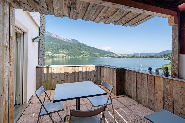 Vakantiewoning voor 2 personen, with Balkon and Tuin as well as Uitzicht op het meer in Meer van Caldonazzo