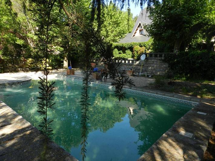 Casa de vacaciones para 4 personas, con Balcón y Terraza además de Jardín y Piscina en Segovia