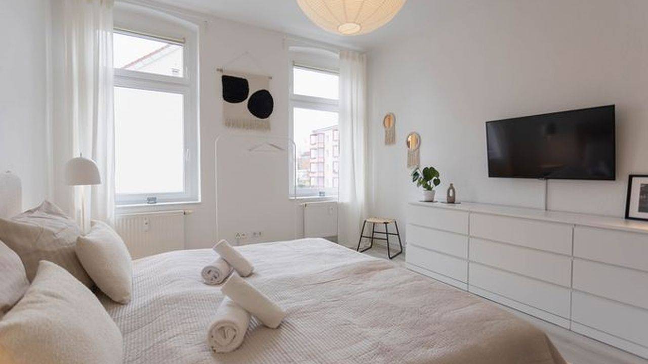 Apartamento vacacional entero, Ferienwohnung für 4 Personen (67 m²) in Dessau in Dessau, Reino de Jardines de Dessau-Wörlitz