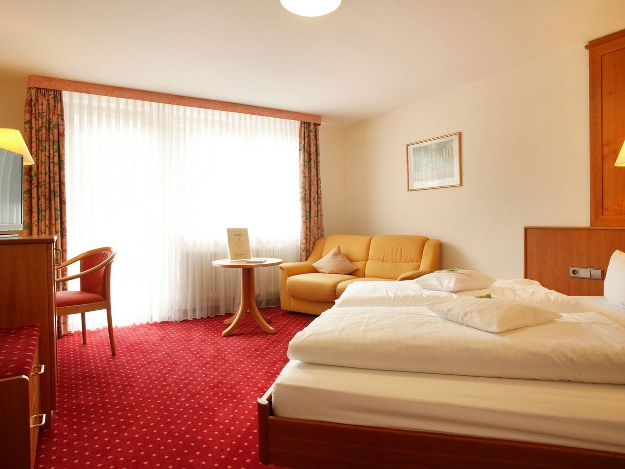 Hotel Ochsen - Doppelzimmer Schwarzwald in Höfen an der Enz, Nordschwarzwald