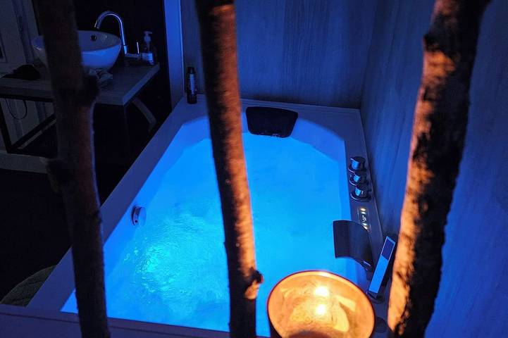 Gîte pour 4 personnes, avec jardin ainsi que terrasse et jacuzzi, animaux acceptés à Quinssaines - 3