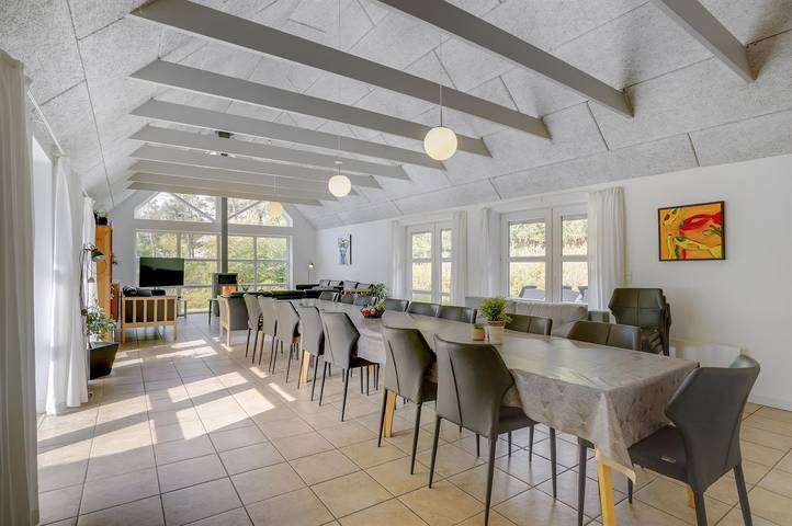 Ferienhaus für 20 Personen, mit Whirlpool und Terrasse sowie Sauna auf Rømø - 4