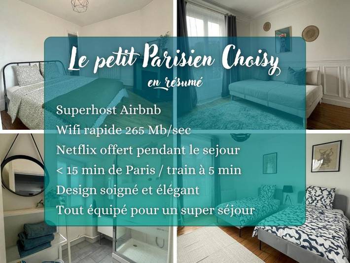 Gîte pour 5 personnes à Choisy-le-Roi - 3