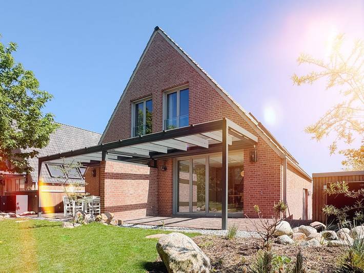 Ferienhaus für 6 Personen, mit Garten und Ausblick sowie Sauna, mit Haustier - 1