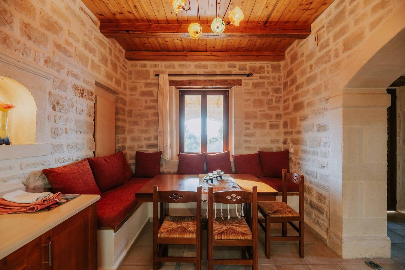 Villa Arianna mit atemberaubender Aussicht in der Nähe von Rethymno in Prines, Nikiforos Fokas