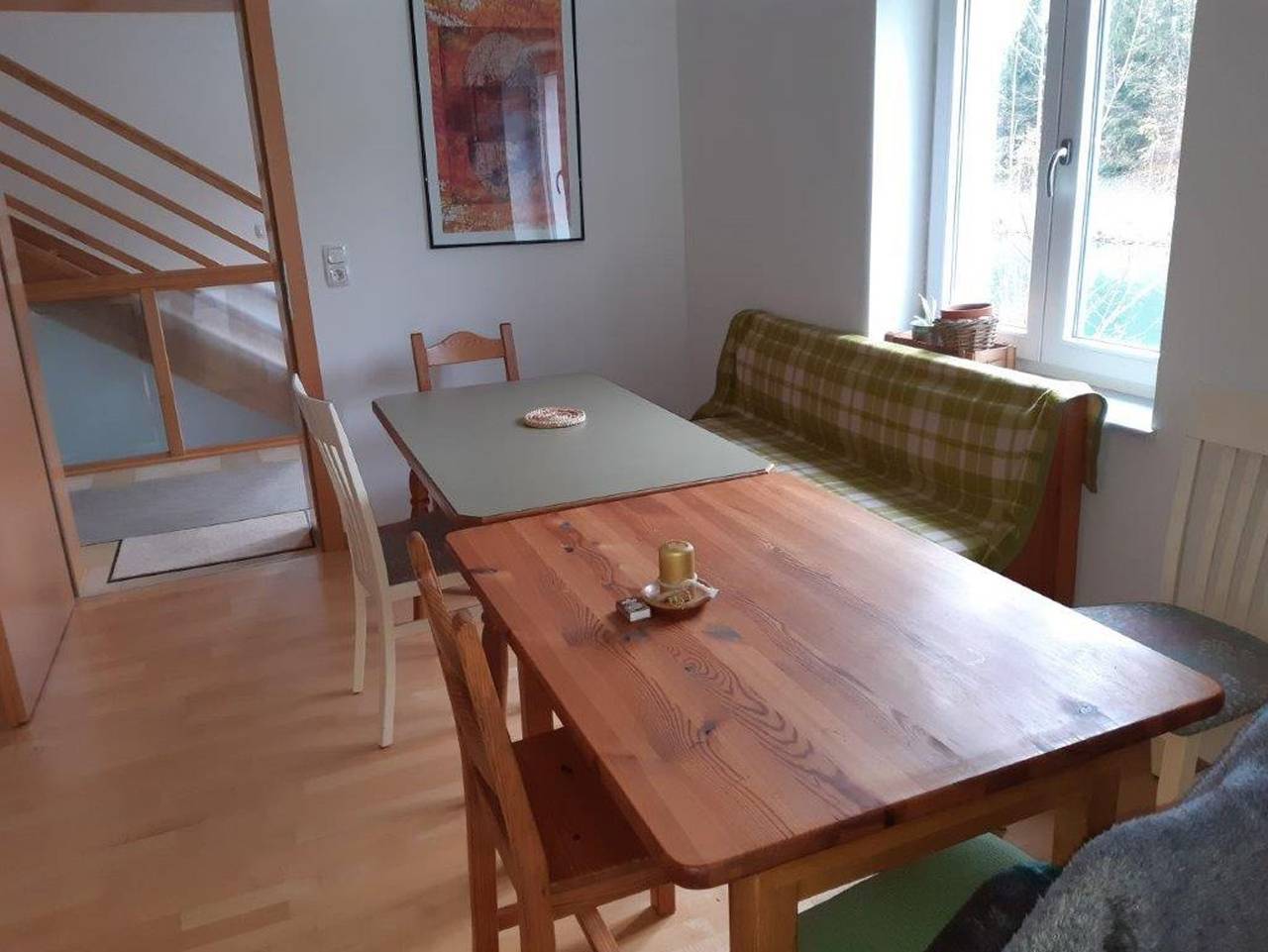 Ganze Ferienwohnung, Neue Wohnung am Fluss - Appartement/Fewo, Dusche, Wc, 2 Schlafräume in Losenstein, Steyr-Land