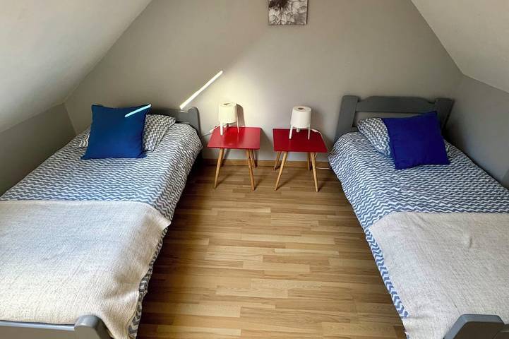 Location de vacances pour 4 personnes, avec piscine ainsi que sauna et jacuzzi, animaux acceptés à Pouldergat - 2