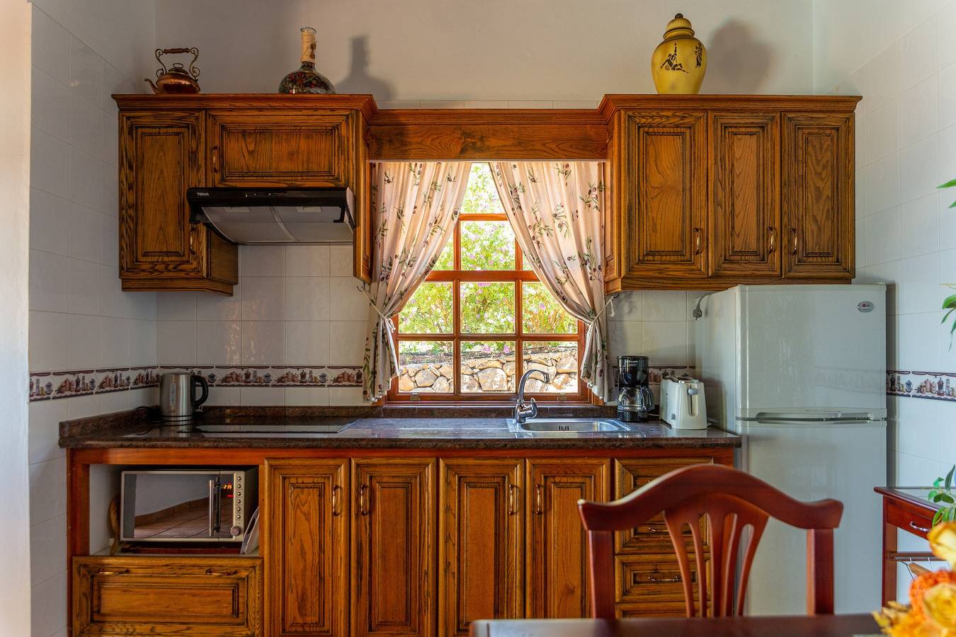 Villa met zeezicht in Tijarafe, privézwembad. in Tijarafe, La Palma Noord