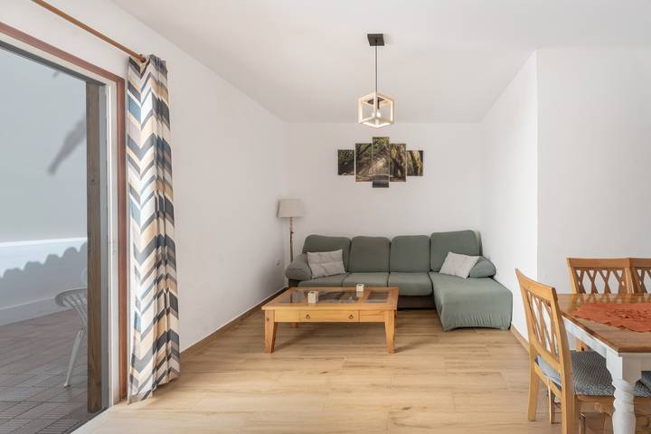 Apartamento para 6 personas, con jardín en La Gomera