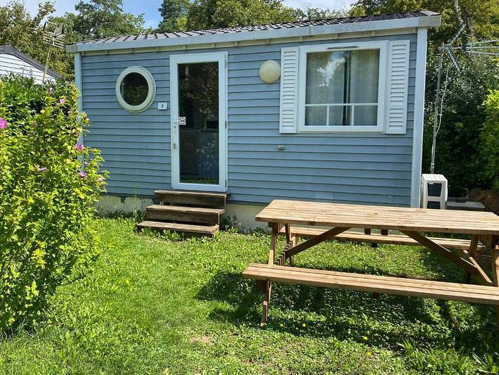 Camping La Faloise - Mobilheim 2 personen - Mobilheim - 15m² - 1 Zimmer ohne Terrasse in Angicourt, Oise