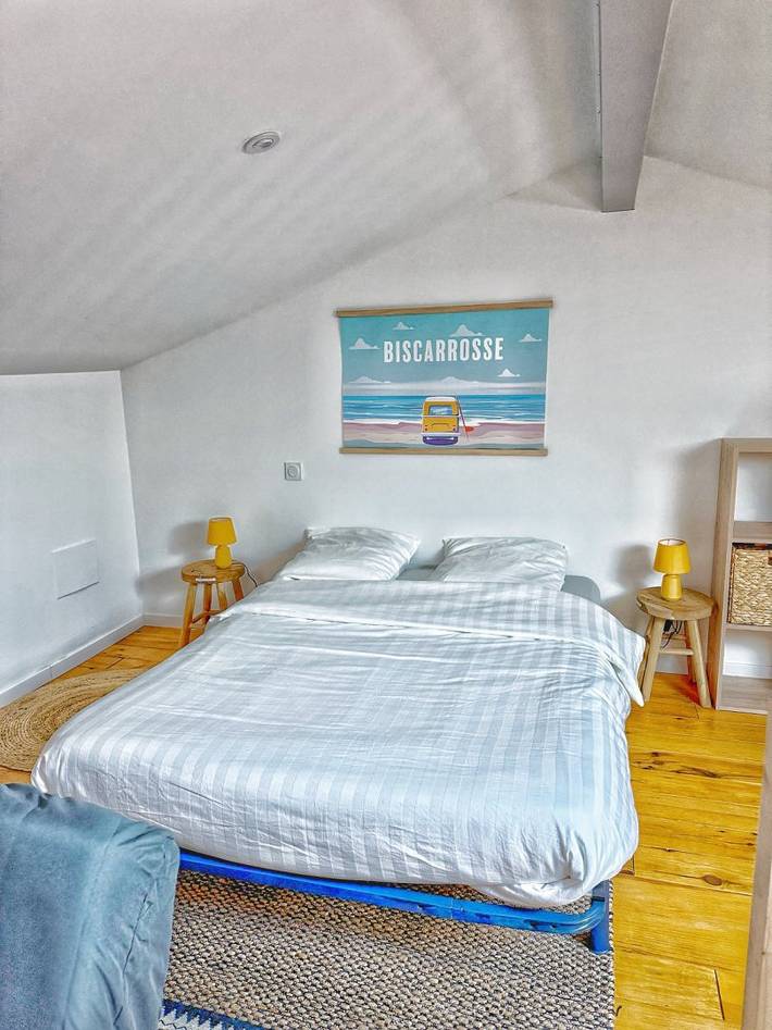 Gîte pour 8 personnes, avec jacuzzi et terrasse, animaux acceptés à Biscarrosse - 3