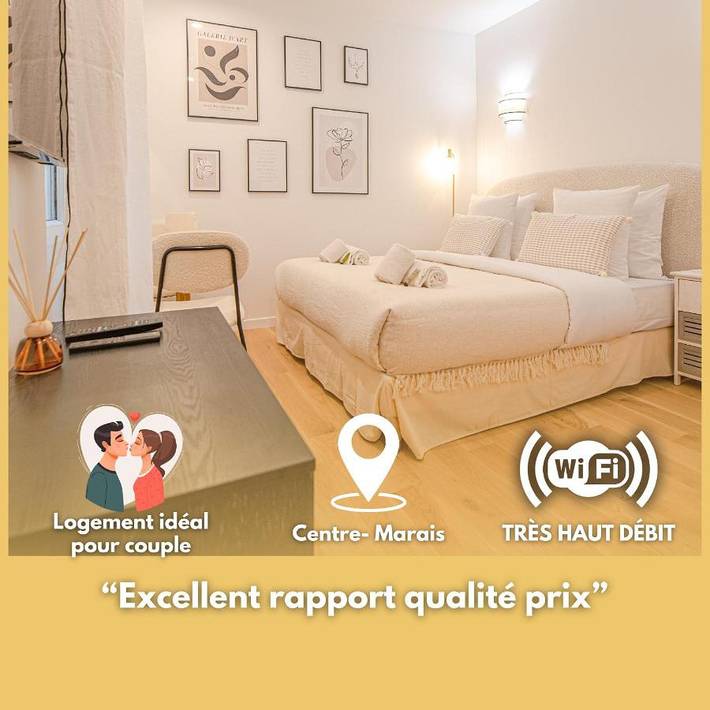 Gîte pour 2 personnes dans Espace Marais