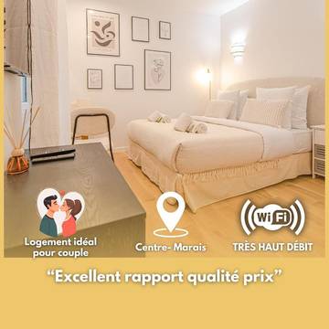 Gîte pour 2 personnes dans Espace Marais