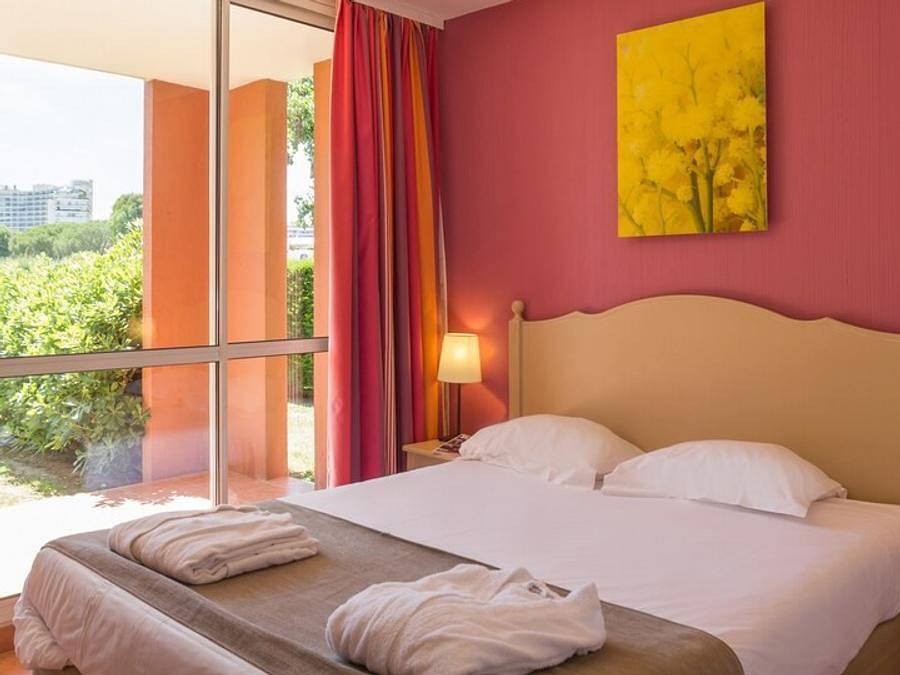 Pierre & Vacances Premium Résidence Les Rives de Cannes - Mandelieu - Piso 6 personas - - 1 habitación + 1 alcoba - Terraza o balcón in Mandelieu-la-Napoule, Massif de l'Esterel