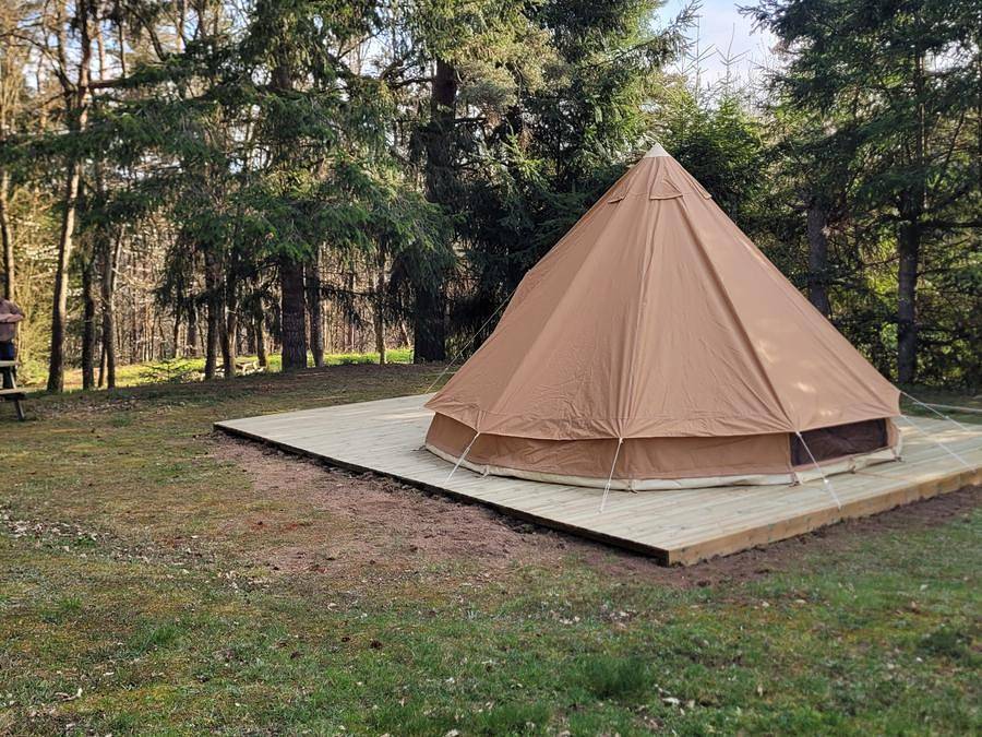 Camping Ushuaïa villages Sabot - Zelt 2 personen - Tipi in Saint-Maurice-de-Lignon, Haute-Loire