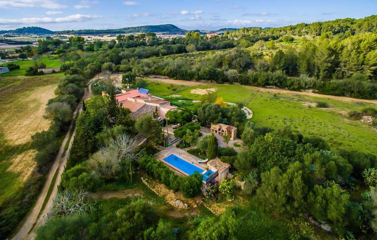 Finca für 4 Personen, mit Terrasse und Pool in Montuïri - 3