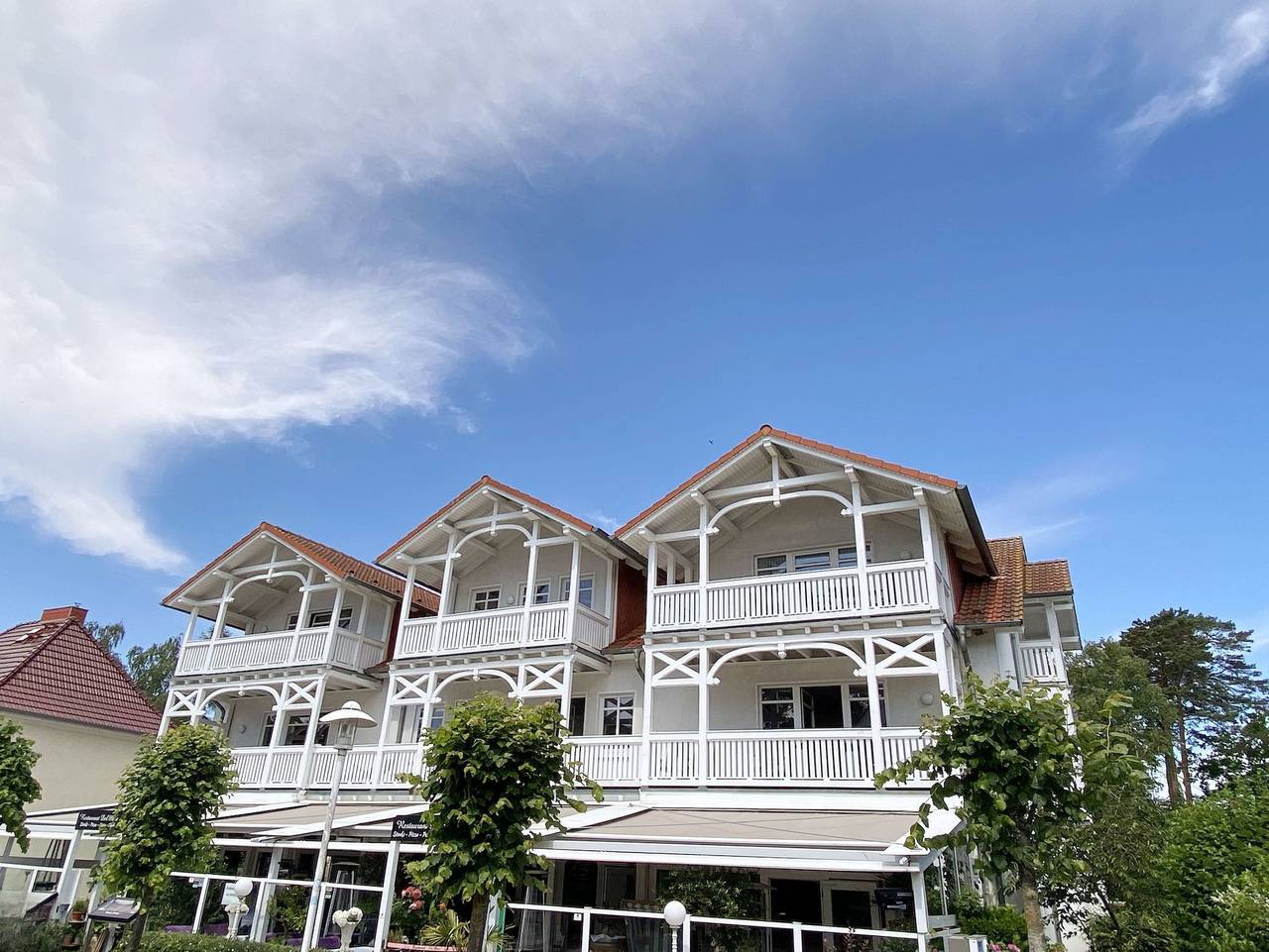 Ganze Ferienwohnung, Mr: Haus Nicolai Whg. 05 mit 2 Balkonen (Süd/West) - Haus Nicolai Whg. 05 mit 2 Balkonen (Süd/West) in Baabe, Rügen