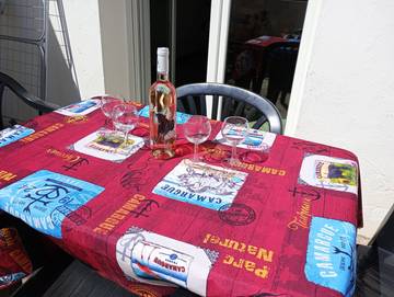 Gîte pour 4 personnes, avec terrasse à Saintes-Maries-de-la-Mer