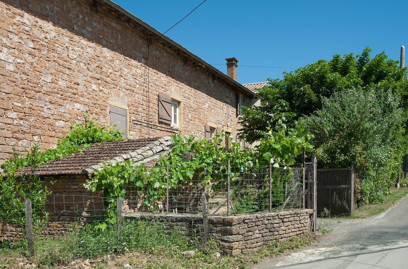 Le Bas de Leynes in Leynes, Mâcon und Umgebung