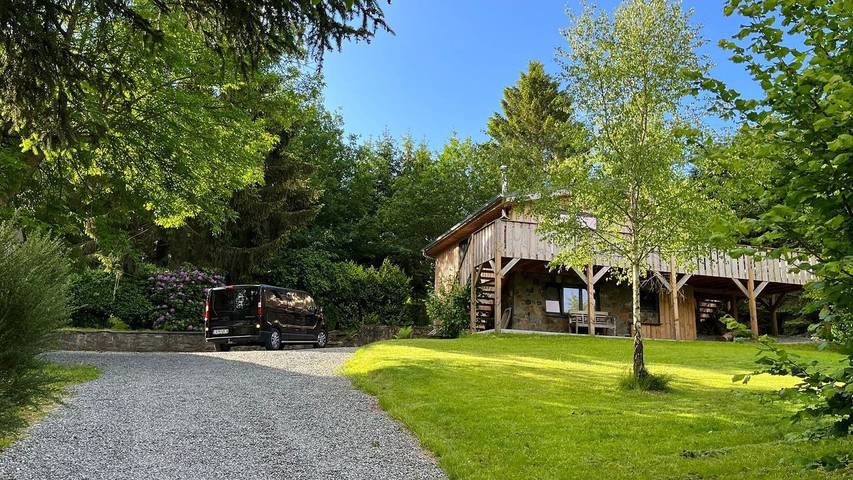 Vakantiehuis voor 6 personen, met zwembad en tuin in La Roche-en-Ardenne