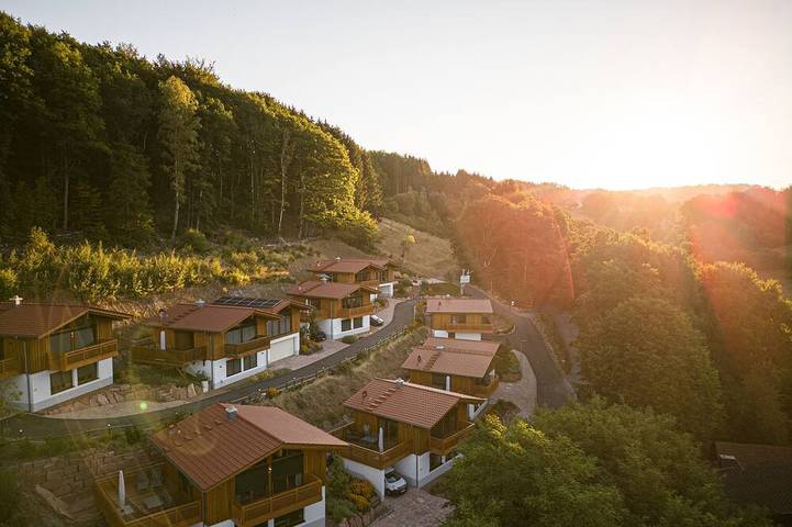 Ferienhaus für 4 Personen, mit Sauna und Balkon, mit Haustier