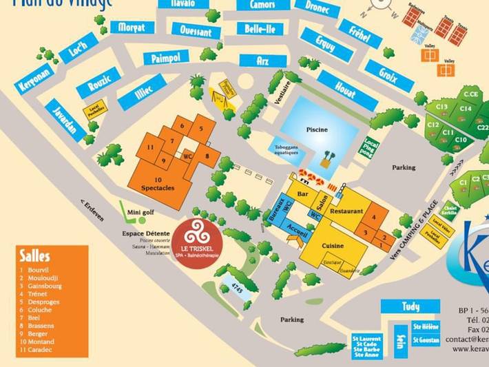 Chalet pour 6 personnes, avec bassin pour enfant et sauna en Bretagne - 4