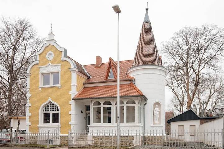 Ferienhaus für 9 Personen, mit Terrasse und Sauna sowie Garten in Thale