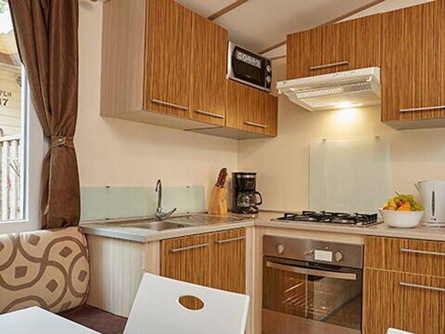 Camping International Riccione - Mobile home 6 persons - Mobile-home | Comfort | 3 Bedrooms | 6 Pers. | Terrace Lounge | Clim. in Riccione, Rimini Province