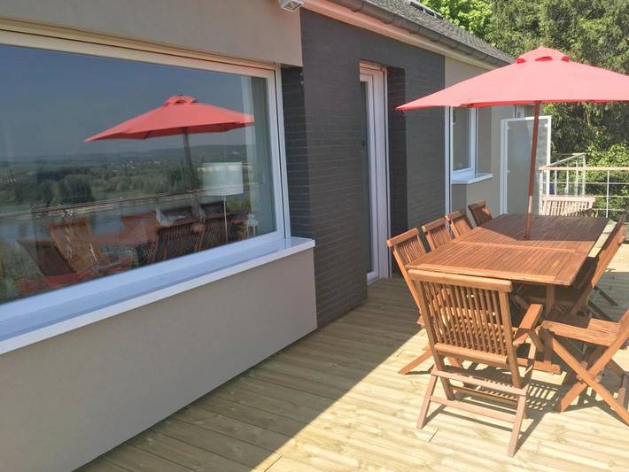 Gîte pour 2 personnes, avec vue et terrasse à La Bouille - 3