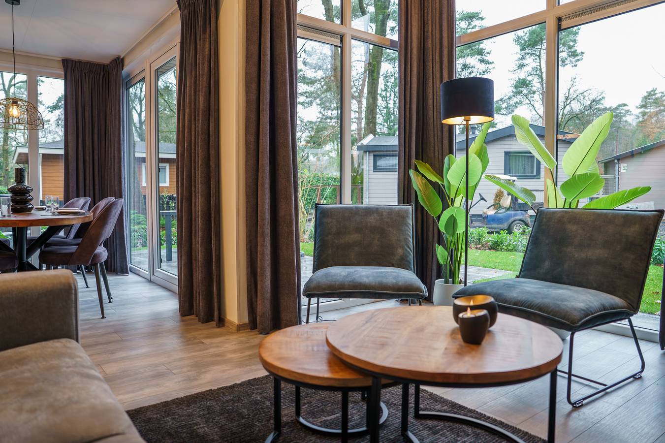 Komfortables Ferienhaus mit stimmungsvollem Kamin für 6 Personen in Lieren in der Veluwe in Veluwe