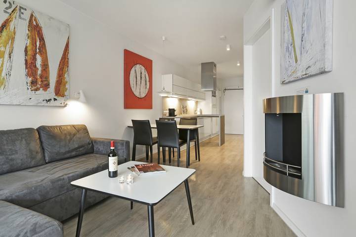 Ferienwohnung für 4 Personen, mit Balkon und Balkon/Terrasse sowie Sauna in der Lübeck - 3