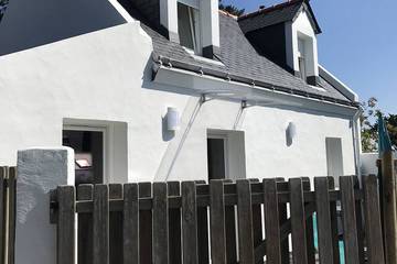 Location de vacances pour 4 personnes, avec jardin et terrasse, animaux acceptés à Sauzon