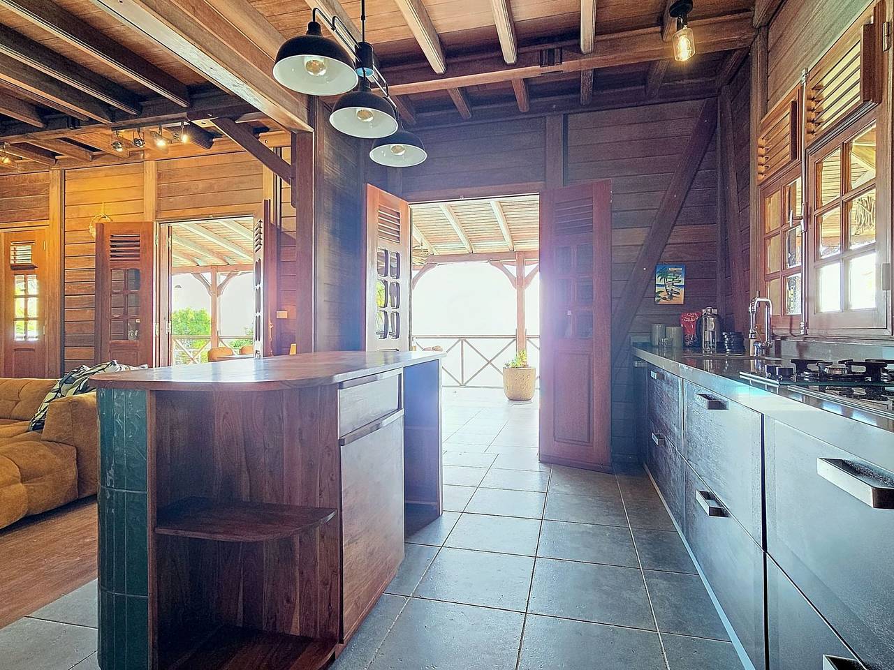 Villa Scarlett, luxueuse villa vue mer in Trois-Rivières, Guadeloupe