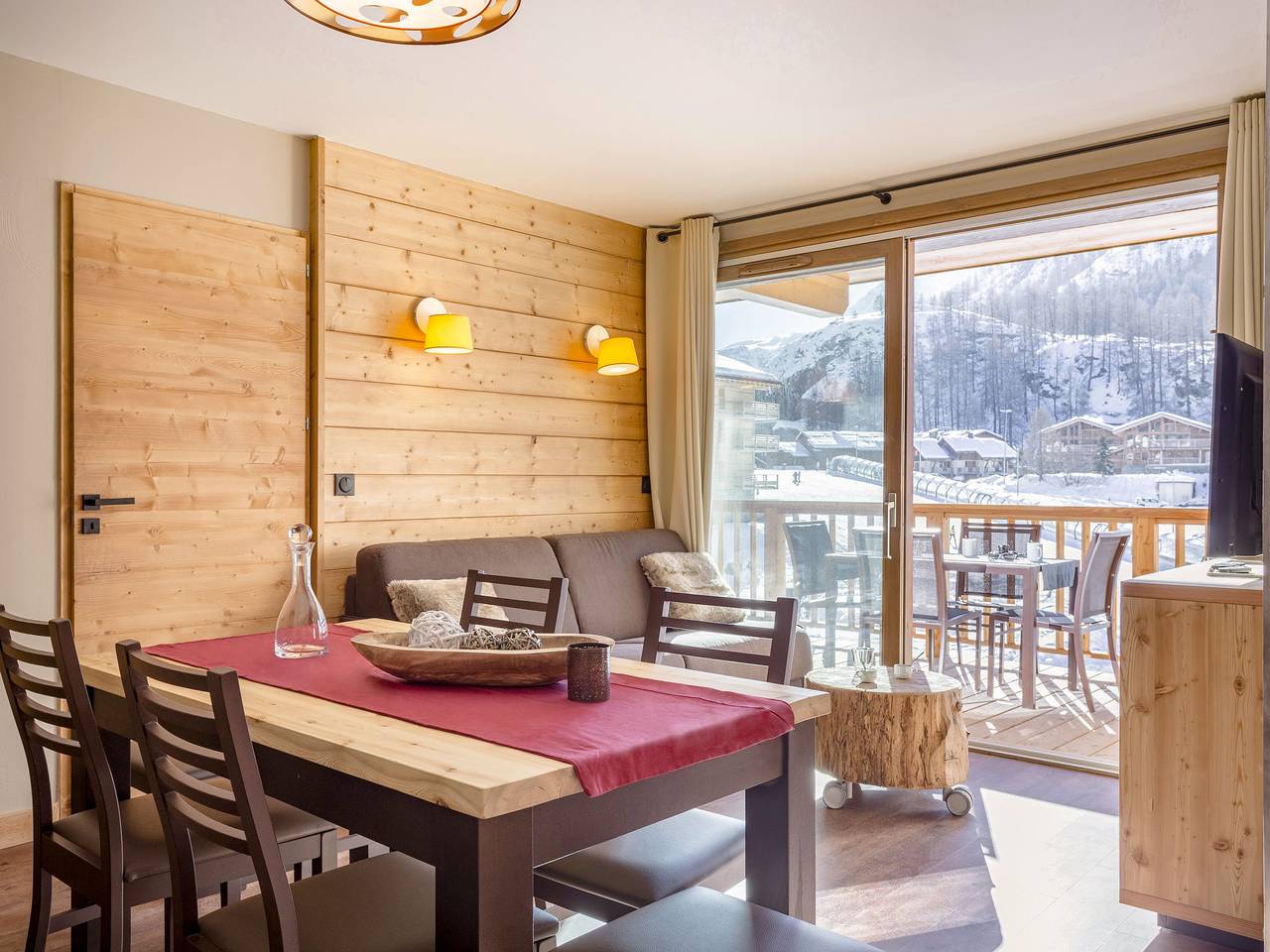 Ganze Wohnung, Alpiner Aufenthalt mit Spa + Aussicht in Tignes, Nationalpark Vanoise