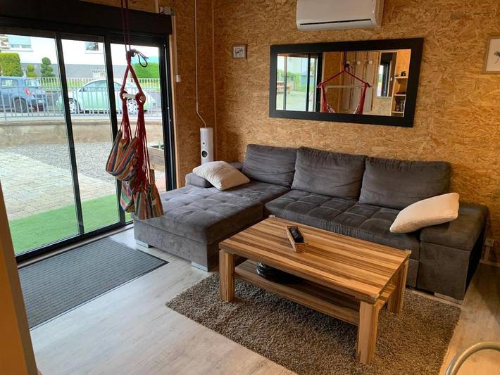 Gîte pour 4 personnes, avec Terrasse ainsi que Jardin et Vue dans Reiningue