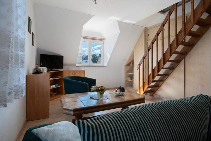 Ferienwohnung für 4 Personen, mit Garten am Achterwasser