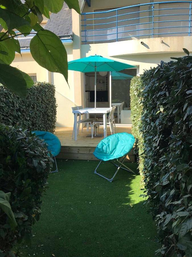 Appartement de vacances pour 4 personnes, avec terrasse et jardin